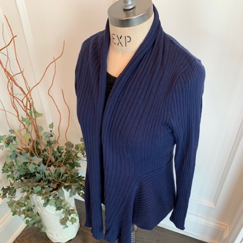 Pow Wow Women's Rib Knit Cardigan Sweater